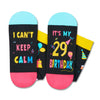 29th Birthday Gifts Socks for 29 Year Old Female Male, Gifts for 29 Year Old Women Men, 29 Year Old Girl Boy Gifts Ideas