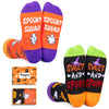 Halloween Gifts Ideas Socks - Spooky Gifts for Men Women Horror Gifts for Man Woman 2 Pack