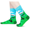 Id Rather Be Hiking Socks - Cool Hiking Gifts, Gifts For Hikers Men Women