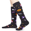 Halloween Gifts for Kids Boys Girls - Pumpkin Socks for Kids 10-12 Years Old 2 Pack