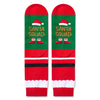 Christmas Gifts Stocking Socks for Women Men - Xmas Stocking Stuffers for Mom, Secret Santa Light Up Socks for Dad 2 Pack