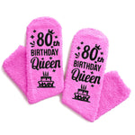 HAPPYPOP 80th Years Old Birthday Gifts for Women - Best Gifts for 80 Year Old Elderly, Socks for 80 Year Olds, Gift Ideas for 80 Year Olds