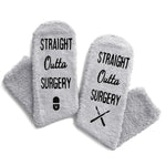 HAPPYPOP Surgery Recovery Socks - Healing Socks, Get Well Soon Gifts For Women, After Surgery Recovery Gifts For Women