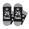 29th Birthday Gifts Socks Ideas - Gifts for 29 Year Old Woman Man Best Gifts for 29 Year Old Male Female, Gifts Greeting Card