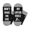 Lawyer Gifts for Men Women - Law School Graduation Gifts Attorney Gifts Social Justice Gifts, Lawyer Socks