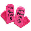 8th Birthday Gifts for Girls - Socks for Kids Age 8, Presents for 8 Year Old Girls, Gift Ideas for Eight Year Old Girls