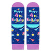 4th Birthday Gifts Ideas for Girls - Socks for Toddlers 4t, Presents for 4 Year Olds, Four Year Old Gifts for Girls Boys, Birthday Gift Box with Greeting Card