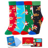 Christmas Gifts Stocking Socks for Kids - Secret Santa Socks Xmas Stocking Stuffers for Girls Boys