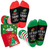 Christmas Gifts Stocking Socks for 4-6 years old Kids - Elf Gifts Little Elf Socks for Boys Girls