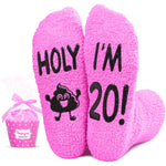 20th Birthday Gift Ideas for Women - 20 Year Old Women Female Birthday Gifts, Happy 20th Birthday Socks for Woman Girls