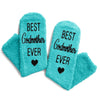 Mothers Day Gifts For Godmother - Gifts For Godmother, Godmother God Mom Gifts From Godchild Goddaughter Godson，God Mother Gifts Socks For Women