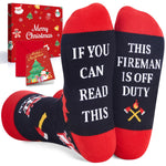 Funny Gifts for Men Women - Fireman Doctor Gifts, Baking Bakers Gifts, Fireman Doctor Baking Socks