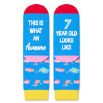 7 Seven Year Old Birthday Gifts, Boys Girls Age 7 Gift Ideas, Gifts Socks for 7 Year Old Boy Girl, Presents for 7 Year Olds