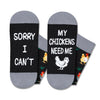 Chicken Socks for Women - Rooster Socks Men Women, Funny Chicken Gifts for Chicken Lovers Rooster Gifts