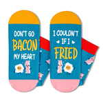 Baon Gifts Bacon Socks Men Women, Meat Lovers Gifts Meat Gifts, Stocking Suffers for Men Women