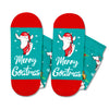 Christmas Gifts for Teens Men Women - Green Christmas Stockings Secret Santa Socks Xmas Stocking Stuffers for Goat Lovers