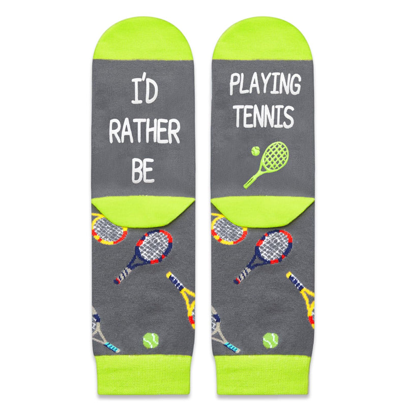 Gifts For Girls - Playing Tennis Sport Gifts For Kids Boys Girls Socks