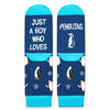 Penguin Gifts for Boys - Funny Crazy Ocean Socks Kids 7-9 Years, Penguin Socks Animal Socks