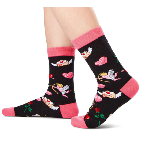 HAPPYPOP Gifts For Girlfriend Her Women - Funny Girlfriend Gifts from Boyfriend, Christmas Girlfriend Gift Ideas, Love Girlfriend Socks