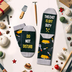 HAPPYPOP Chef Gifts for Men Women Baker, Cooking Gifts Baking Gifts, Pastry Gifts For Baker, Unisex Chef Socks Cooking Socks Baking Socks