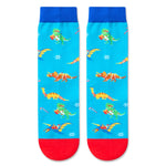 Christmas Gifts Stocking Socks for 2-3 Years Old Kids - Dinosaur Socks Dinosaur Stocking for Boys Girls