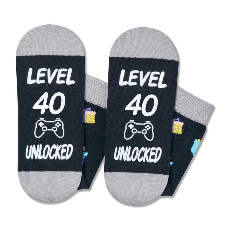 40th Birthday Gifts Ideas for Men - Socks for 40 Year Olds, Best Gifts for 40 Year Old Middle Aged Man Woman, 40th Birthday Socks