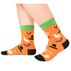 Halloween Socks Spooky Gifts For Boys Girls - Halloween Gifts for Kids 7-9 Years Old Witch Pumpkin Gifts