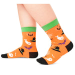 Halloween Socks Spooky Gifts For Boys Girls - Halloween Gifts for Kids 7-9 Years Old Witch Pumpkin Gifts