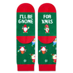 Christmas Gifts Stocking Socks for 7-9 Years Old Kids - Gnome Redeer Gifts for Boys Girls, Xmas Stocking Stuffers