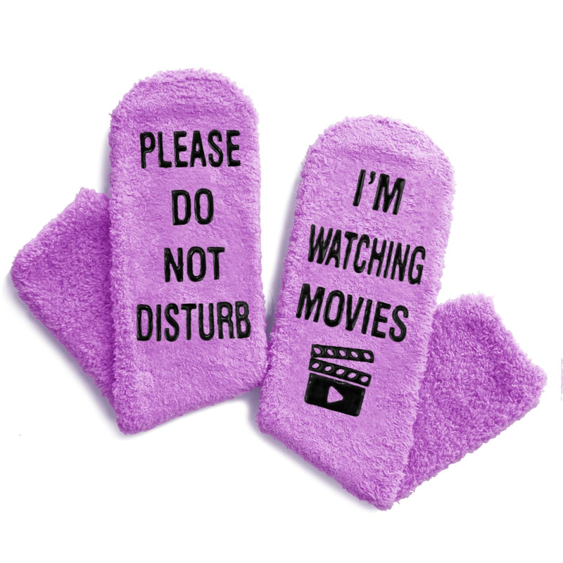 Movie Gifts for Movie Lovers Movie Buff Movie Themed Gifts, Movie Night Popcorn Film Socks