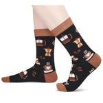 HAPPYPOP Coffee Gifts for Men Women - Coffee Socks Drinking Gifts for Coffee Lovers, Coffee Stocking Stuffers