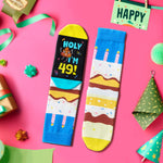 49 Year Old Birthday Gifts for Middle Aged Men Women, Best Gifts for 49 Year Old Man Woman, 49th Birthday Gifts for Him Her, 49th Birthday Socks