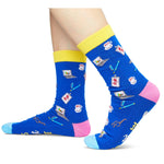 HAPPYPOP Employee Gifts Idea Socks For Men - Employee Appreciation Gifts, Team Gifts for Employees from Boss Men Women With Greeting Card