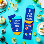 14th Birthday Gift Ideas Socks - Birthday Gifts for 14 Year Old Boys and Girls