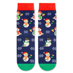 Christmas Gifts Stocking Socks for Kids - Snowman Christmas Stocking for Son Daughter Sister 10-12 Years