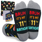 11th Birthday Gifts for Boys - Socks for Kids Age 11, Presents for 11 Year Old Tween Boys, 11 Year Old Boy Gift Ideas