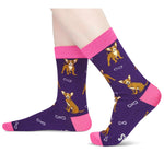 Chihuahua Socks for Women - Funny Chihuahua Gifts for Chihuahua Lovers Crazy Silly Fun Socks