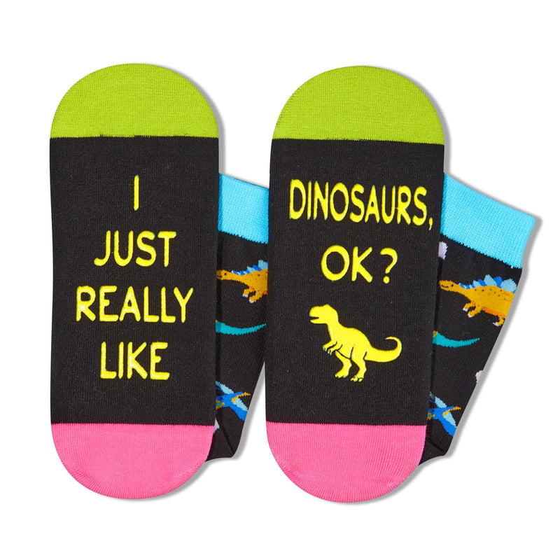 Unique Dinosaur Gifts For Adults Dinosaur Stuff Women, Funny Dinosaur Socks For Women Dino Socks