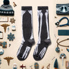 Halloween Gifts Ideas for Kids - Halloween Socks Spooky Gifts for Boys Girls, Knee Skeleton Socks for Kids Horror Socks