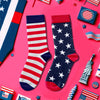 Patriots Gifts For Women Men - American Flag Gifts American Gifts Republican Gifts, Patriots Patriotic Socks, America Flag Socks 4Th Of July Socks