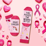 Breast Cancer Gifts For Women - Breast Cancer Awareness Socks Inspirational Socks Survivor Socks, Inspirational Gifts Chemo Gifts