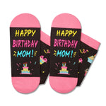 Birthday Gifts for Mom Women - Mother Gifts Mom Gifts, Mother Birthday Gift, Mom Mommy Socks, Happy Birthday Socks With Greeting Card