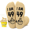 HAPPYPOP 50th Birthday Gifts Ideas - Socks for 50 Year Olds, Best Gifts for 50 Year Old Women Man