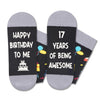 17th Birthday Gifts Ideas for Boys - Socks for 17 Year Old Boys Girls, Gifts for Teen Boys Girls Age 17