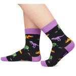 Halloween Socks Spooky Gifts For Boys Girls - Halloween Gifts for Kids 2-3 Years Old Horror Dinosaur Gifts