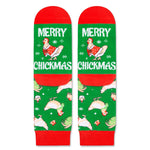 Christmas Gifts Stocking Socks For Kids - Secret Santa Socks Xmas Stocking Stuffers For Chicken Lovers Christmas Rooster Gifts