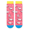 Cute Pig Gifts for Girls - Novelty Pig Socks Kids Pink Piggy Socks Pig Stuff for Pig Lovers 7-9 Years