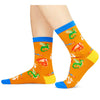 HAPPYPOP Funny Dragon Gifts for Women Teen Girls - Dragon Socks, Funny Saying Socks, Dragon Stocking Stuffers