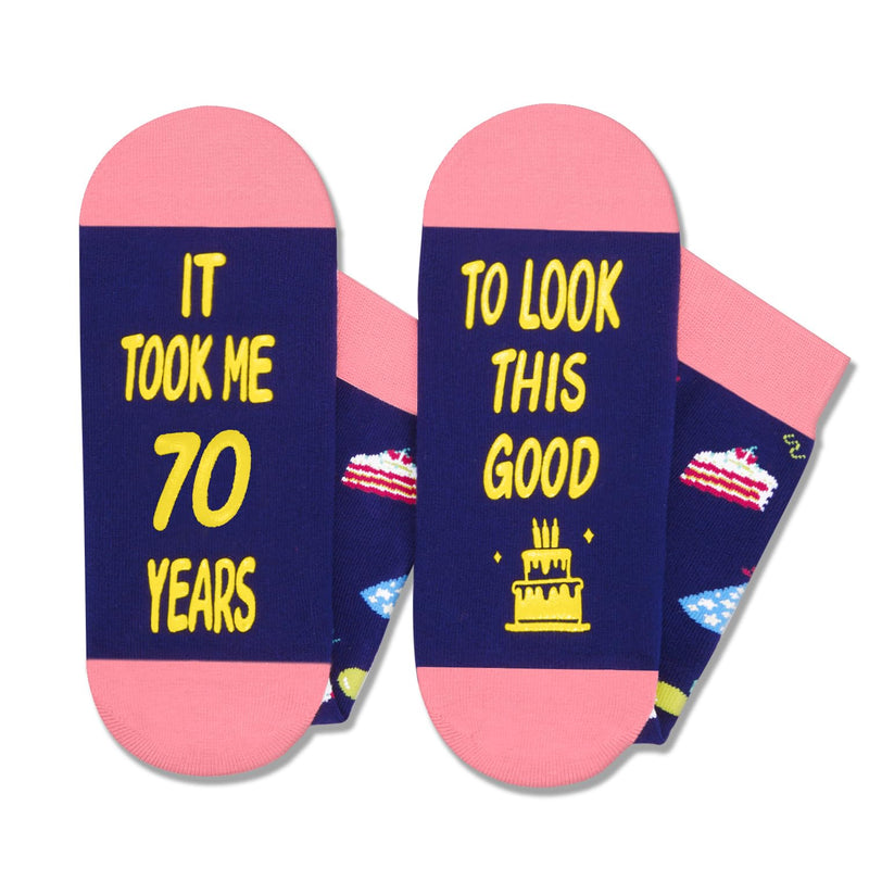 70th Birthday Gifts Ideas - Socks for 70 Year Olds, 70th Birthday Gifts for Him Her, Best Gifts for 70 Year Old Man Woman