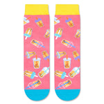 Boba Gifts for Girls Boys - Funny Crazy Gifts for Boba Lover, Cute Boba Socks Kids